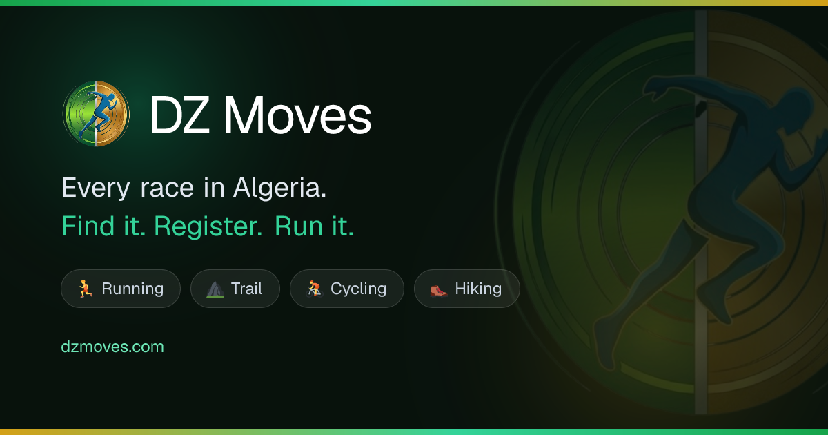 DZ Moves – Courses à pied, trails et marathons en Algérie